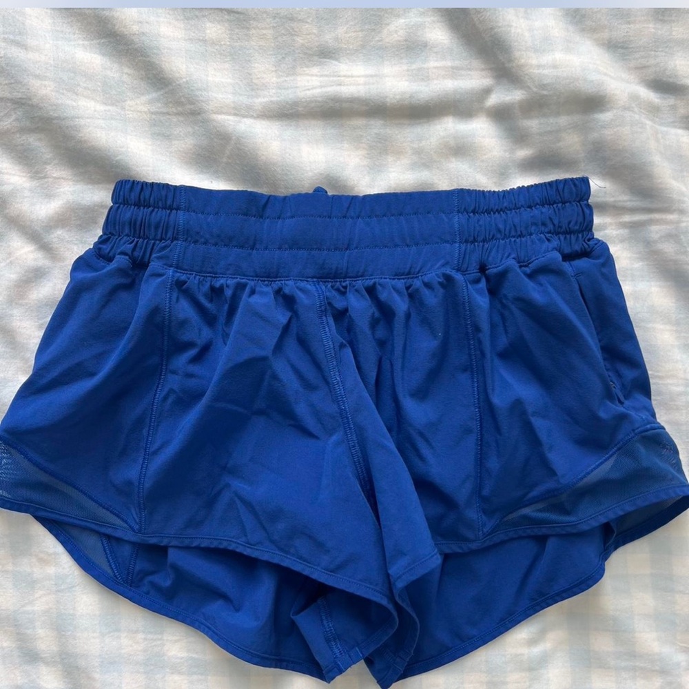lululemon blue hotty hot 2.5in